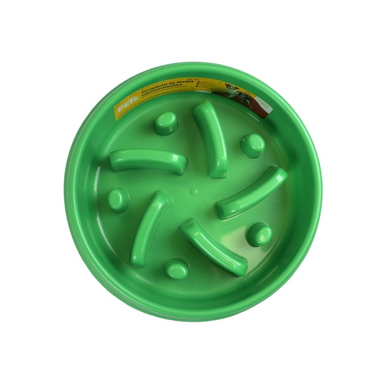 Fancy Pets Plato PLASTICO ALIMENTACION Lenta