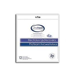 24 Replacement Electrolux Style U Bags Electrolux Type U Bags for Electrolux Uprights.. Fits Proteam Upright Electrolux Upright Type U & ProTeam Prolux, ProCare & ProForce Uprights. 4 PLY Filtration