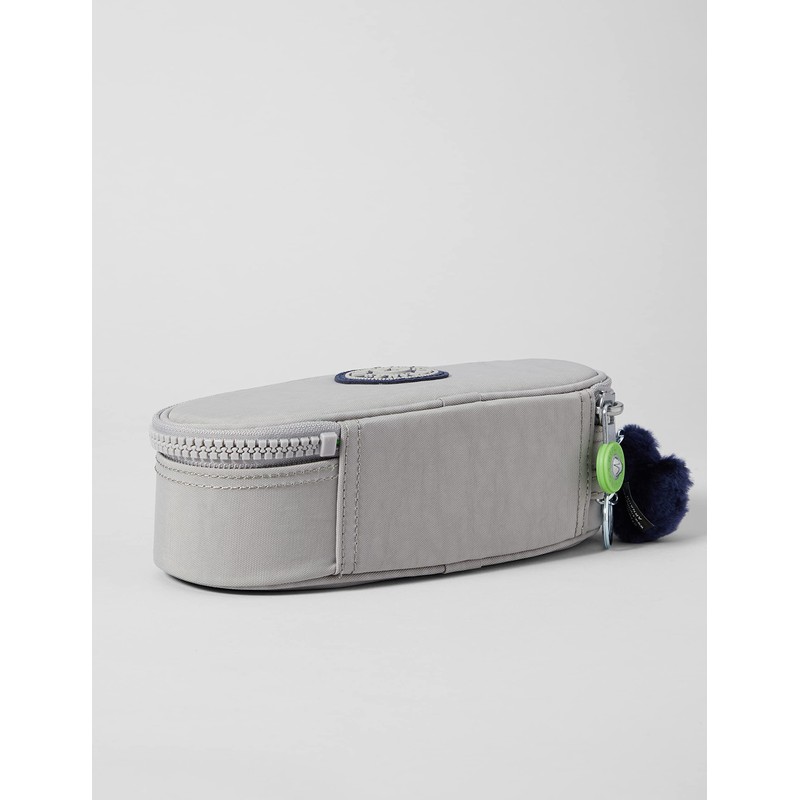 Kipling DUOBOX Pencil Case with Zip, Grey (playful grey), DUOBOX