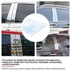Chrome Pillar Post Trim Fit for Honda Acura TL 2004-2008