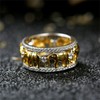 Jeulia 1.5 Carat Elephant Ring Wedding Ring for Women 18K