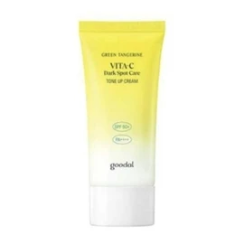 Goodal Green Tangerine Vita C Blemish Tone Up Cream 50ml (New SPF50+) - Agree / 구달 청귤 비타C 잡티 톤업 크림 50ml(신형 SPF50+) - 동의