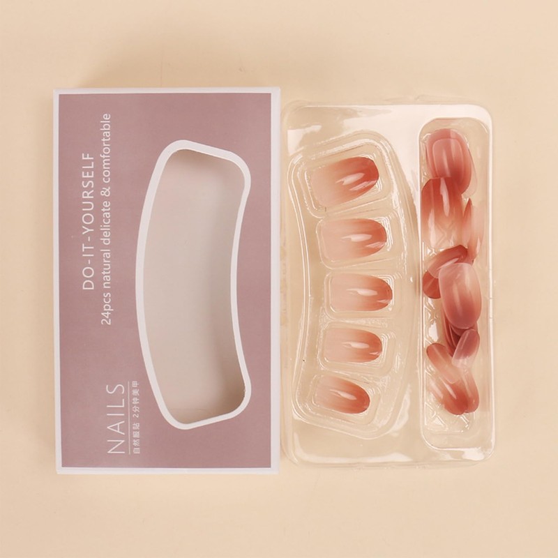 YOVOY Nail Tip, 3D Nail, Cute, False Nail, Short, Nail