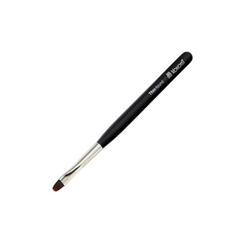 KOKOIST Tin Round Brush, Black, 1 Piece