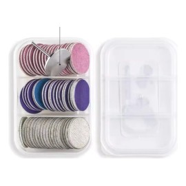 Discos De Papel Lija Manos Y Pies+ Punta Para Lima Eléctrica