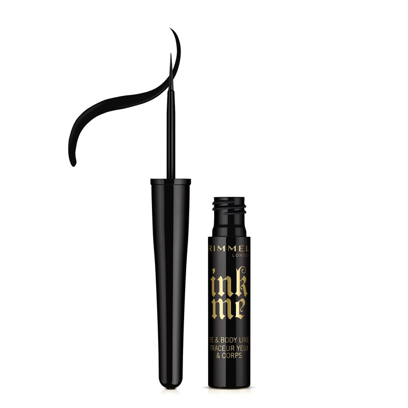 Rimmel London Ink Me Eye & Body Liner, Pitch Black