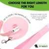 Maximum Pet Products Pink Dog Training Lead 50ft/15m