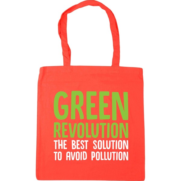 Hippowarehouse Green revolution the best solution to avoid pollution Tote