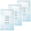 NALOW Bath Salt, Carbonated, Moisturizing (10 Day Supply x 3