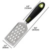 sourcing map Cheese Grater Stainless Steel Cheese Grater with Handle,