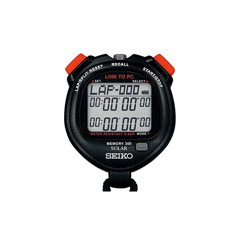 Seiko SVAJ701 Data Communication Solar Stopwatch Block Memory