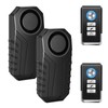 Cruxer Bike Alarm Remote Motion Sensor System, Motorcycle Alarm with