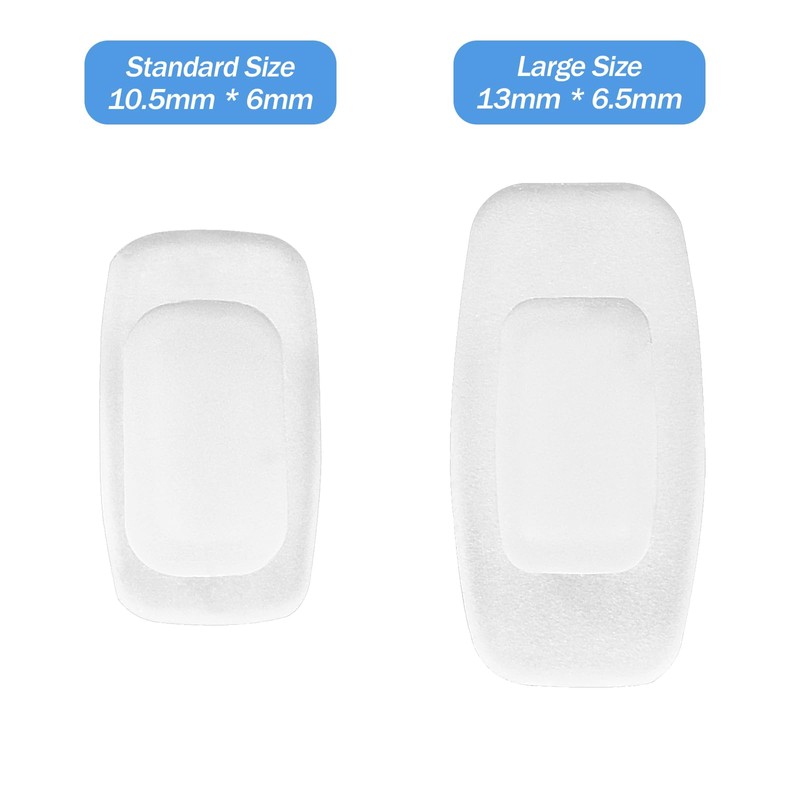 Eazean 5 Pairs Slip in Replacement Nose Pads Push in