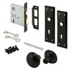 Prime-Line E 2798 Mortise Keyed Lock Set with Matte Black