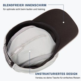 TOP-EX Ponytail Baseball Cap, 96565_Grey