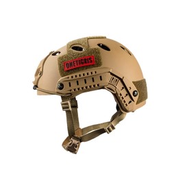 OneTigris PJ Type Lightweight Tactical Safety Fast Helmet for Outdoor Airsoft Paintball CS Game (Tan)