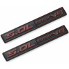 2Pc 5.0L Coyote V8 Emblems 3D Adhesive Badge V8 Engine