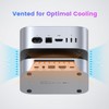 Mac mini M4 Dock with NVMe SSD Enclosure, Mac mini