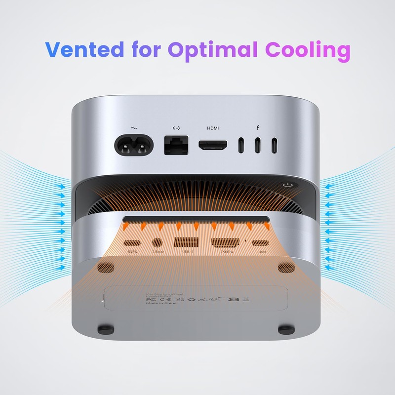 Mac mini M4 Dock with NVMe SSD Enclosure, Mac mini