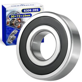 Ball Bearing 6306 2RS for the Engine with Size 30 x 72 x 19 mm MONTERAL