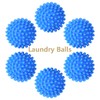 6 Pcs Laundry Balls Reusable Dryer Tumble Balls for Washing,