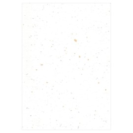 OA Washi A4 Echizen Washi, Gold and Silver Sand Paper, Large Paper for Printers, 25 Sheets