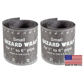 3 EACH Flange Wizard WW-16 Small Wrap 30” Long x 2-5/8” Wide For Pipe 1” to 6” Diameter - set of 2