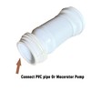 WinZo Toilet Flexible Extension Pipe Connector Parts For Rear Outlet