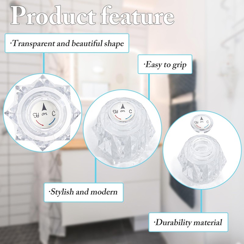 Shower Knob Replacement for RP41661, Shower Handle Replacement Compatible with