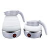 UpdateClassic Small Travel Foldable Electric Kettle, 0.6L Portable Collapsible Hot