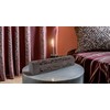 Wooden Incense Holder Cone Burner Coffin with Storage Compartment Organic