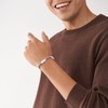Fossil Drew Men's Stainless Steel Bracelet with Lobster Clasp, Stainless