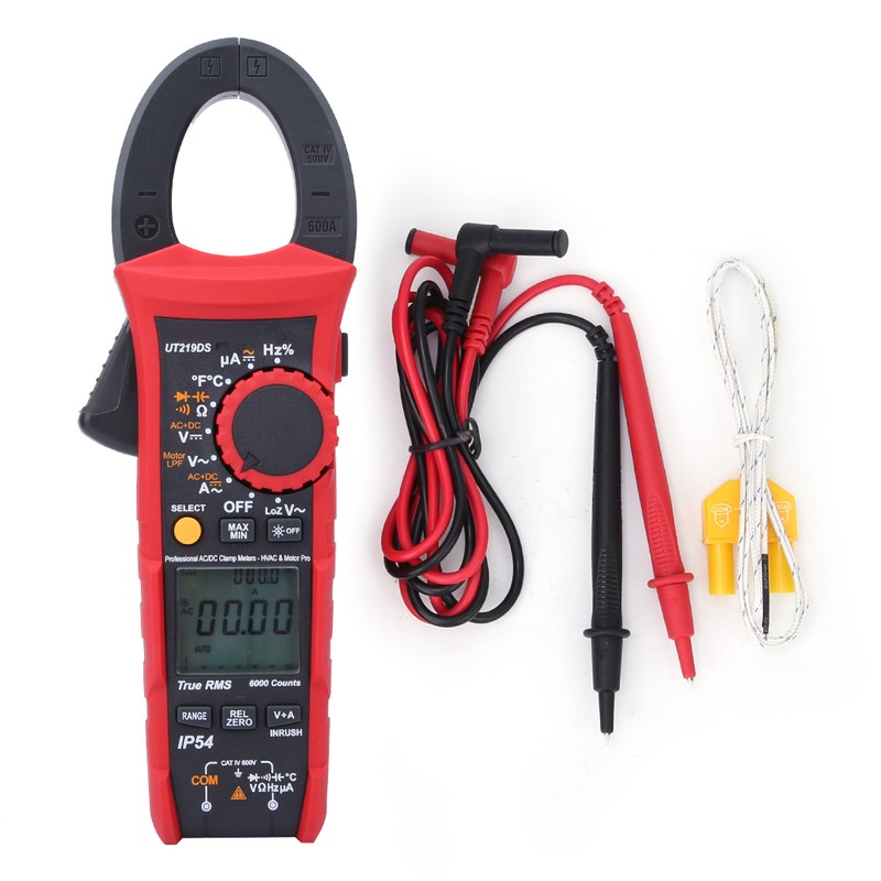UNI T UT219DS 6000 Counts LCD Clamp Meter Voltage Current