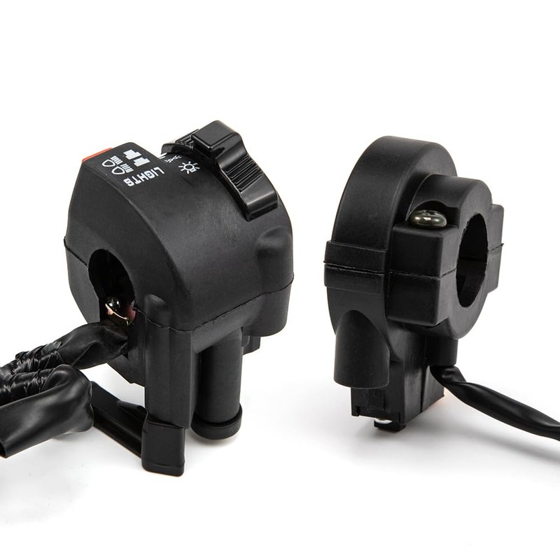 Motorcycle Switch 7/8” 22mm Horn Button Turn Signal Light Start