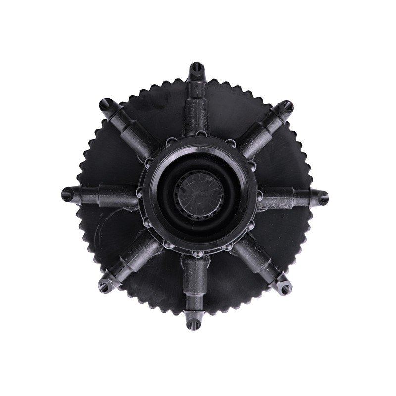 Raindrip 13800UB, Hydro-Port Adjustable Eight-Outlet Bubbler, Drip Irrigation Emitters for