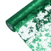 sourcing map Emerald Green Table Runner Roll 11.4" x 45