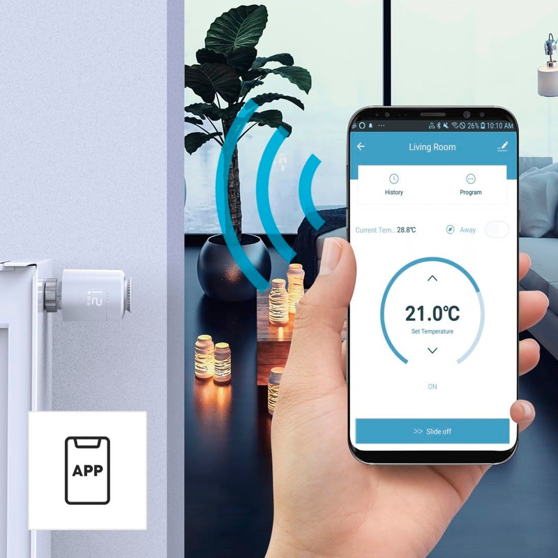 Hama Smart Radiator Thermostat (Extension for Heating Control WLAN, Smart