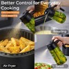 COOLMI 2-in-1 Olive Oil Sprayer and Dispenser Bottle Set