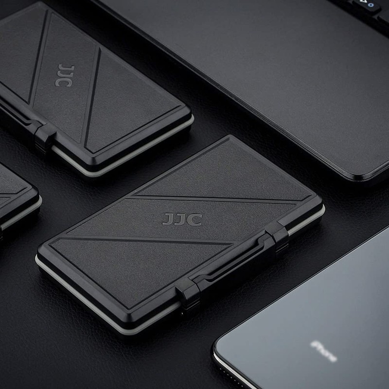JJC 36 Slots Large Capacity Memory Card Case 12 SD