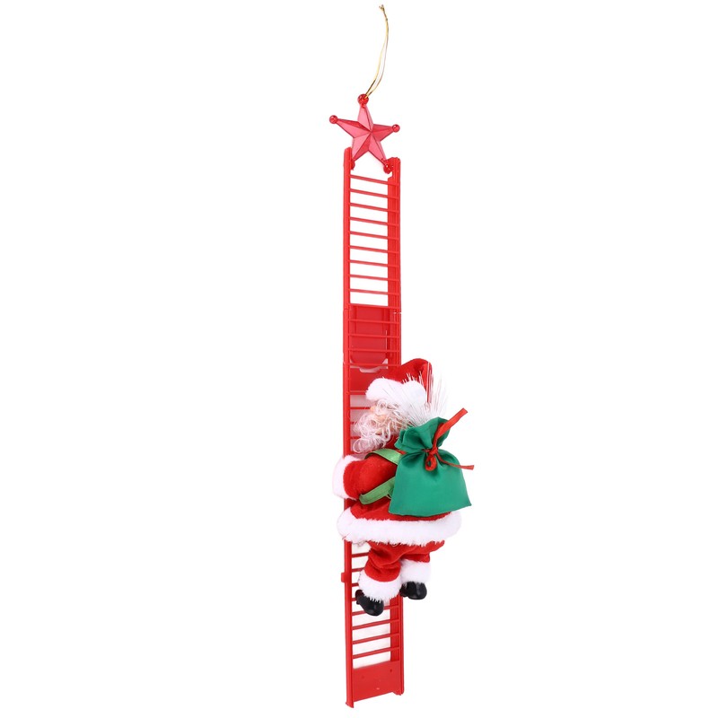 Electric Climbing Ladder Decoration Christmas Tree Hanging Pendant Festival Ornament