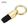 sourcing map 2pcs Car Key Chain Ring Clip 3.1" x