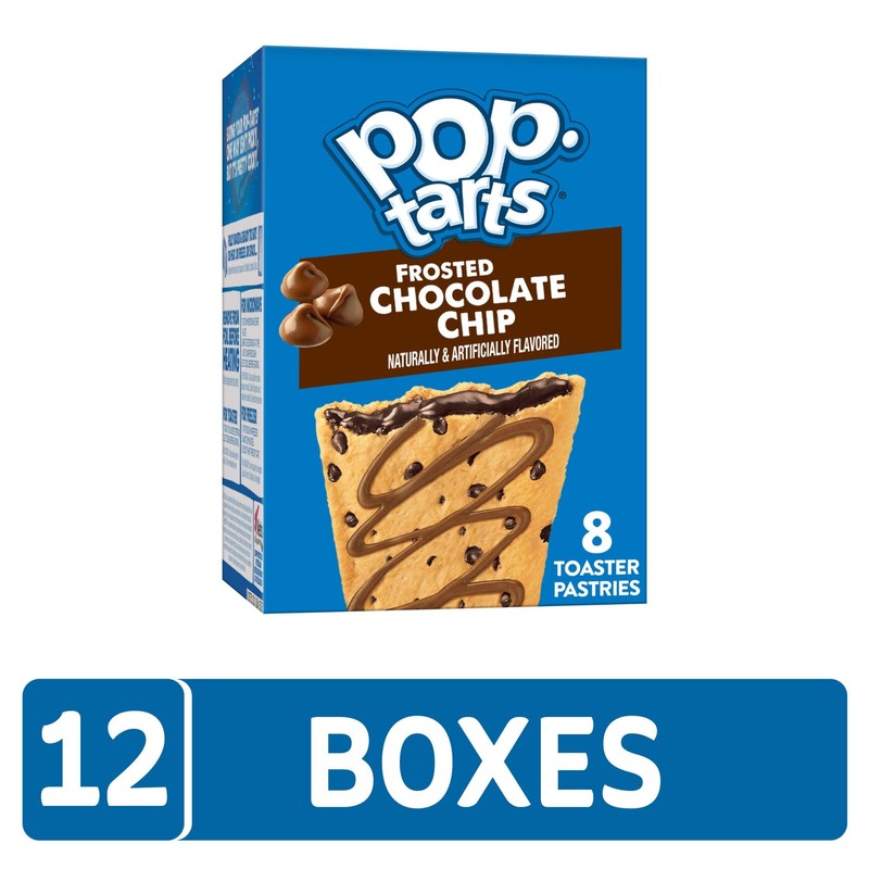 Pop-Tarts Toaster Pastries Chocolate Chip 13.5oz (12 Count)