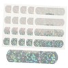 minkissy Sets Glitter Daily Use Strip Portable Care for Boys
