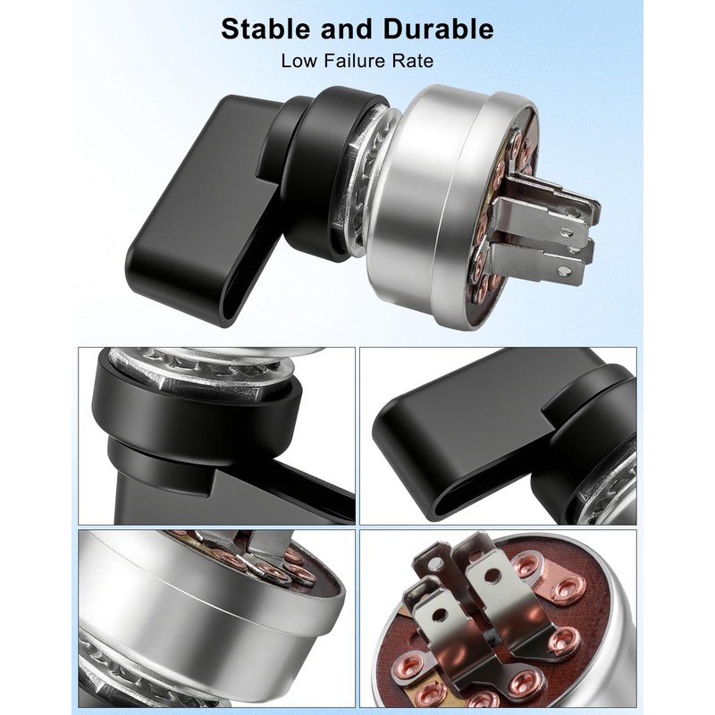 4 Position 5 Terminal Starter Ignition Switch Fit for Miller