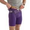 FlipBelt Men's Compression Shorts - Eggplant - XL