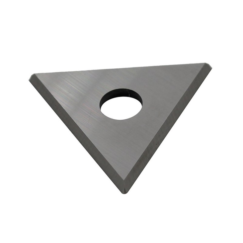 OSCARBIDE 3-Piece Carbide Scraper Blades Set, Round/Drop/Triangle Shapes, Removes Paint/Glue/Varnish/Rust,