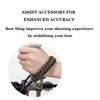 KURUGEILI Archery Bow Sling Adjustable Wrist Sling Strap Braided Bow