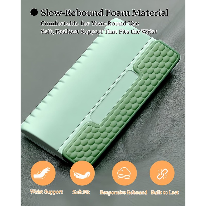 TAODICO Wrist Rest for Computer Keyboard, 2 in 1 Keyboard