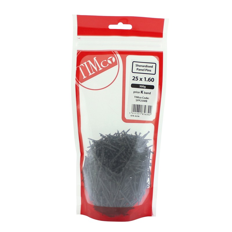 TIMCO Sherardized Panel Pins - 40 x 1.60-0.5kg Bag -