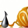 Alessi Orange Peeler, Stainless Steel, Silver